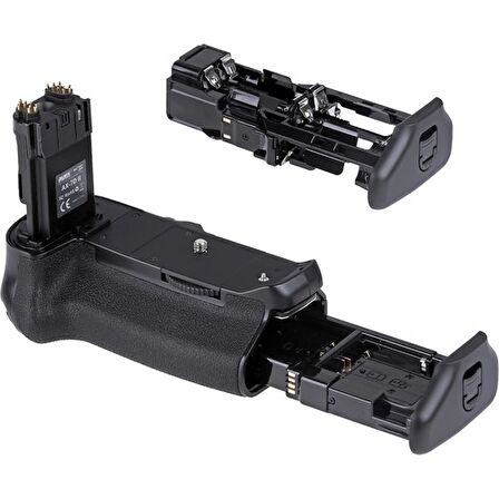 Canon Eos 7D Mark Iı İçin Ayex Ax-7Dıı Battery Grip + 2 Ad. Lp-E6 Batarya