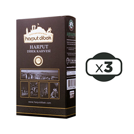 Harput Dibek Dibek Kahvesi 200 gr X 3 Adet