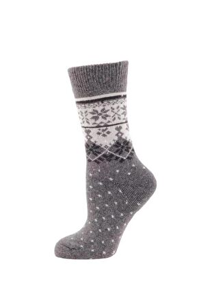 Casual Wool Socks Çorap Antrasit