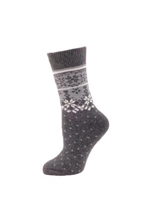 Casual Wool Socks Erkek Çorap Gri