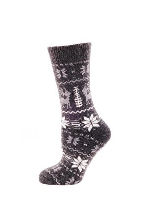 Panthzer Casual Wool Socks Çorap Antrasit