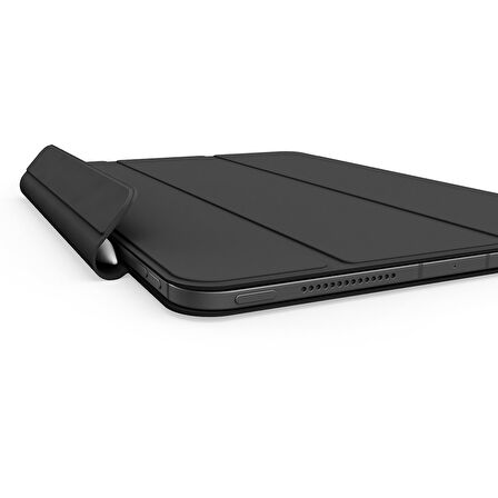 Vonmahlen iPad Air 13" İçin Katlanabilir Folio - Siyah