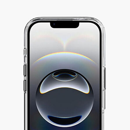 Vonmahlen iPhone 16e için Transparan Kılıf - Beyaz