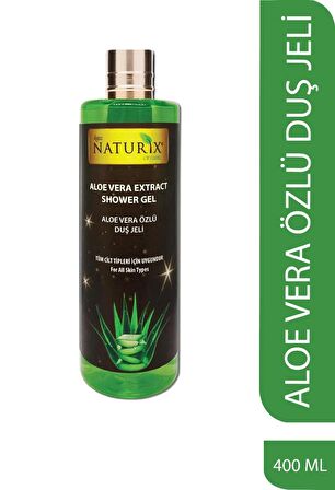 Aloe Vera Duş Jeli Nemlendirici Duş Jeli Therapy Kalıcı Koku Parfüm Etkili Duş Jeli 400 Ml