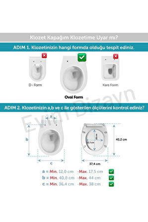 Crown Yavaş Kapanan Klozet Kapağı