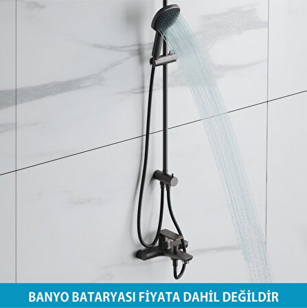 Adell Mode S Rain  Duş Sistemi -Mat Siyah