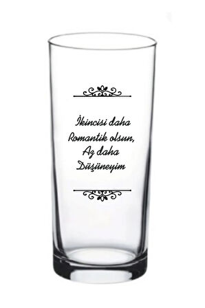 Tekli Romantik Komedi Rek  Bardağı