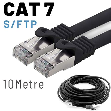 IRENIS 10 Metre CAT7 Kablo S/FTP LSZH Ethernet Network Lan Ağ Kablosu 