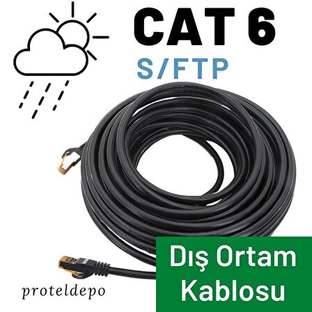 IRENIS CAT6 Kablo Dış Ortam Açıkhava Ethernet Network Lan Kablosu