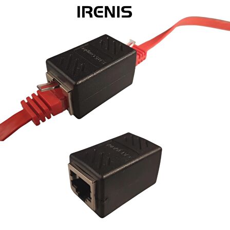 IRENIS CAT6 Ethernet Kablo Ekleyici, Birleştirici, Uzatıcı