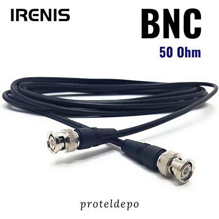 IRENIS BNC Kablo 50 Ohm Bilgisayar, Otomasyon, Telekom, RG58