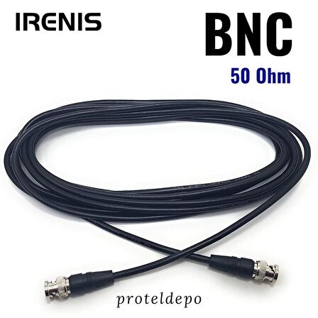 IRENIS BNC Kablo 50 Ohm Bilgisayar, Otomasyon, Telekom, RG58