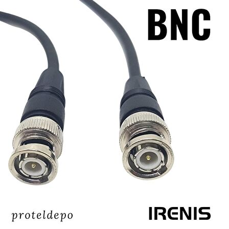 IRENIS BNC Kablo 50 Ohm Bilgisayar, Otomasyon, Telekom, RG58