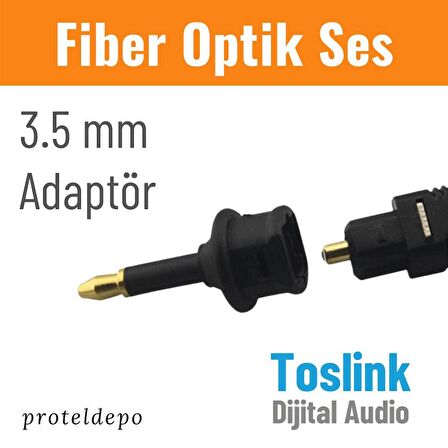 IRENIS Fiber Optik Toslink Ses Kablo için 3.5mm Dönüştürücü