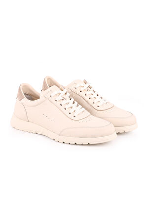 Libero L5110 Casual Deri Erkek Ayakkabı KEMİK