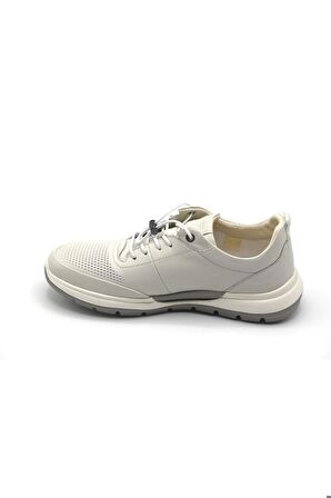 Libero L5225 Erkek Eva Antik Günlük Casual Ayakkabı Kırık Beyaz