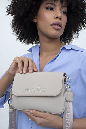 Benetton 1366 Kadın Çanta AÇIK CARAMEL