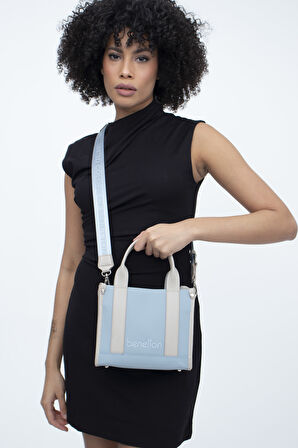 Benetton 1347 Kadın Çanta MAVİ-TAŞ