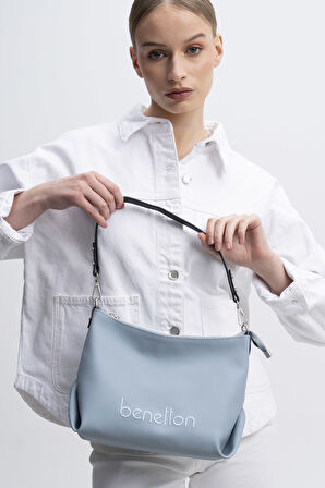 Benetton 1369 Kadın Çanta BYZ-GRİ