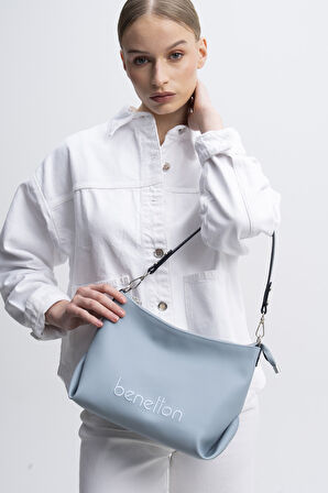 Benetton 1369 Kadın Çanta BYZ-GRİ