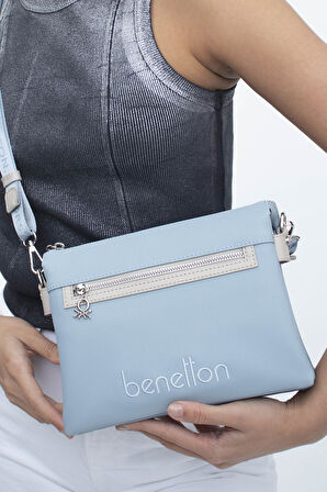 Benetton 1361 Kadın Çanta BYZ-GRİ