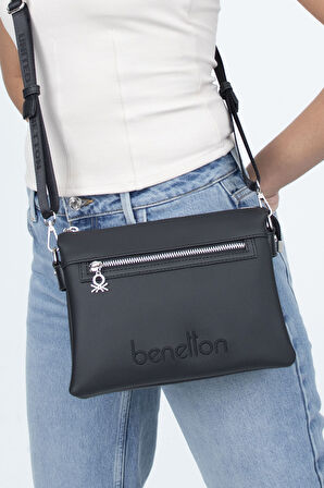 Benetton 1361 Kadın Çanta BYZ-GRİ