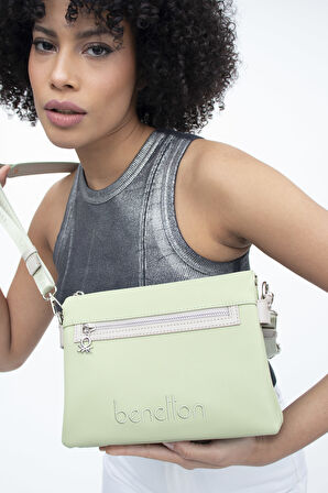 Benetton 1361 Kadın Çanta BYZ-GRİ