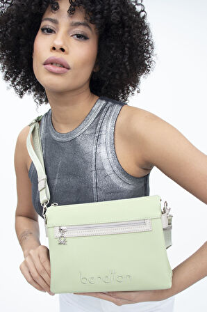 Benetton 1361 Kadın Çanta BYZ-GRİ