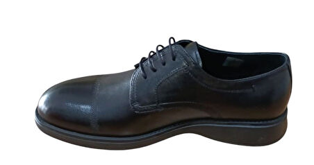 Lbr H1007 Erkek Hakiki Deri Casual Ayakkabı Siyah