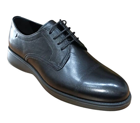 Lbr H1007 Erkek Hakiki Deri Casual Ayakkabı Siyah