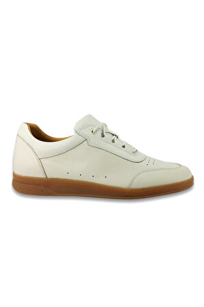 Lbr H1031 Erkek Hakiki Deri Eva Antik Casual Ayakkabı Kemik