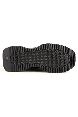 Libero L4843 Deri Erkek Casual Ayakkabı - Siyah Deri