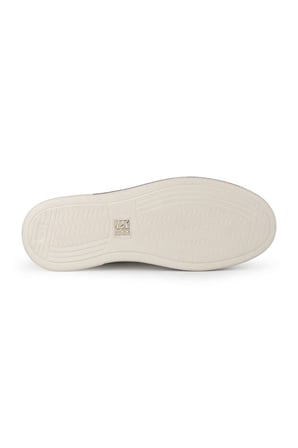 Lbr H1047 Erkek Hakiki Deri Eva Antik Casual Ayakkabı Kırık Beyaz
