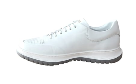 Libero Lz5906 Unisex Hakiki Deri Eva Antik Günlük Comfort Ayakkabı Beyaz