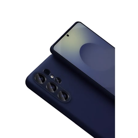 Samsung Galaxy S26 Ultra Nano içi Kadife Silikon - Lacivert