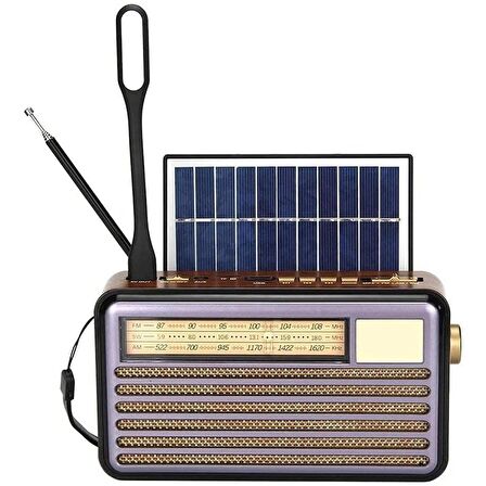 Cameron CM-320BT Solar Şarjlı Radyo