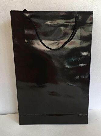 KARTON ÇANTA SİYAH 35CM X 45CM - 1 ADET