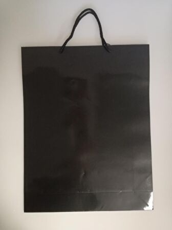 KARTON ÇANTA SİYAH 35CM X 45CM - 1 ADET