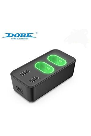 Xbox Series S X Batarya Şarj Dock &#43; 2 Adet 800 Mah Pil Dahil
