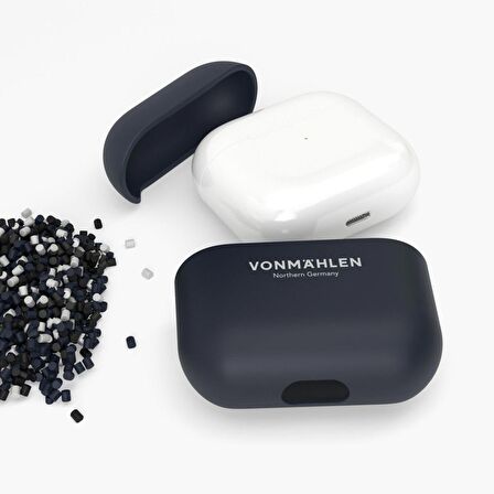 Vonmahlen AirPods 3. nesil için İnce Kapak Kılıf - Lacivert