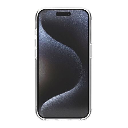 Vonmahlen iPhone 15 için Şeffaf Pro Kılıf
