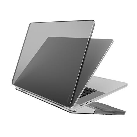 Vonmahlen Şeffaf Kapak & Kılıf for MacBook MacBook Pro 14 inç Şeffaf - Siyah