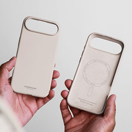 Vonmahlen iPhone Air Yumuşak Silikon Kılıf - Krem