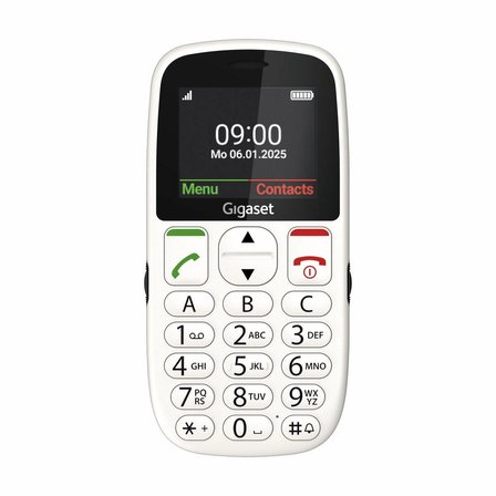 Gigaset GL395 Tuslu Cep Telefonu Silver