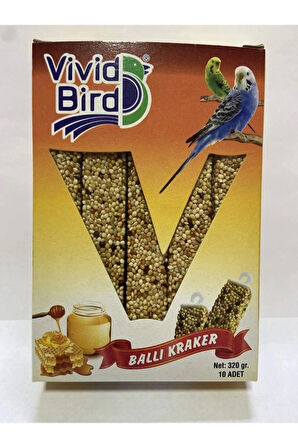 Ballı Kraker Muhabbet Kuşları Için 10'lu Paket