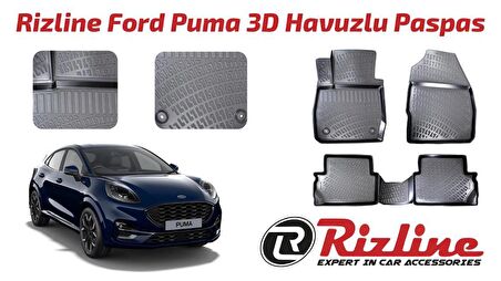 Rizline Ford Puma 3D Havuzlu Paspas