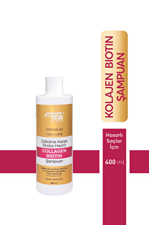 SOFTTO PLUS COLLAGEN BIOTIN SHAMPOO 400 ML