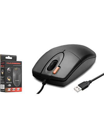 Hadron HDX3258 Mouse Kablolu USB Çift Clıck 800 Dpı 120CM