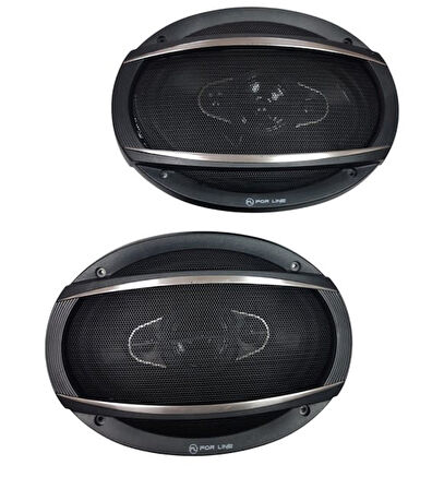 For Lıne 6.9 Inch 1000W Oto Oval Hoparlör