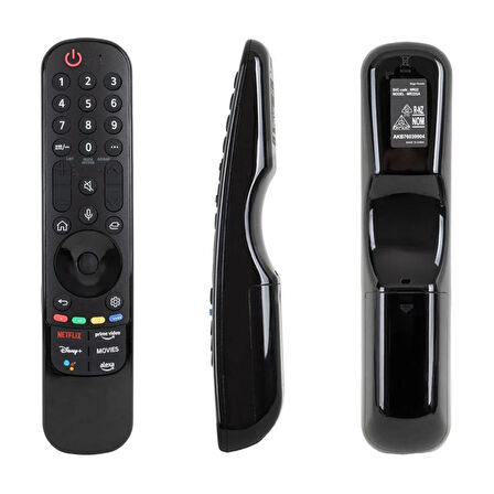 Weko Kl Lg Mr22ga Akb76039904 Netflix-prime Video-disney+ Tuşlu Ses Komutlu Lcd-led Tv Si̇hi̇rli̇ Kumanda